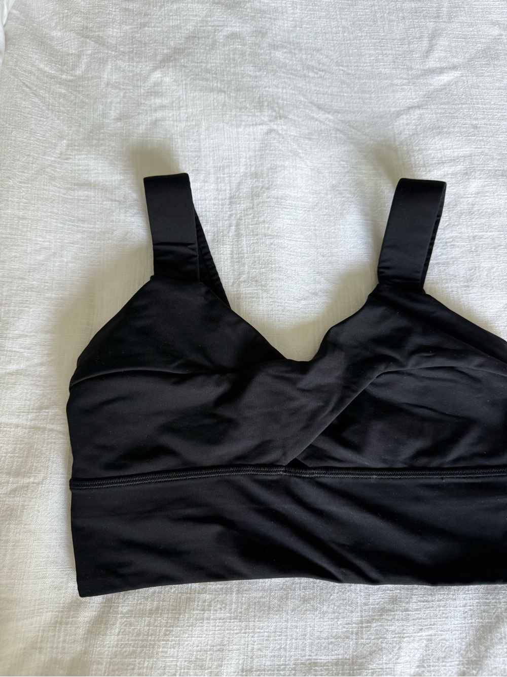 Lululemon Black Sports Bra - Picture 5 of 6